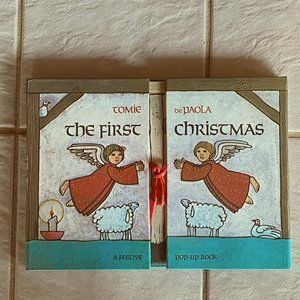 The First Christmas pop-up Book ~ Tomie dePaola ~ A Vintage (1984) Pop-Up Book